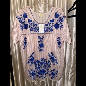 Layerz embroidered top